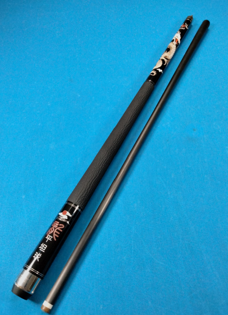 The Champion NDL-2K Dragon 12.4mm Carbon Fiber Uni-Loc Pool Cue