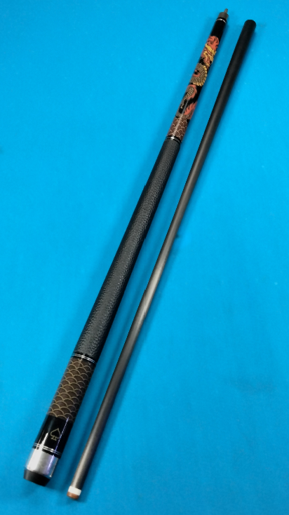 The Champion NDL-3K Fire Dragon Carbon Fiber Uni-Loc 60" Pool Cue