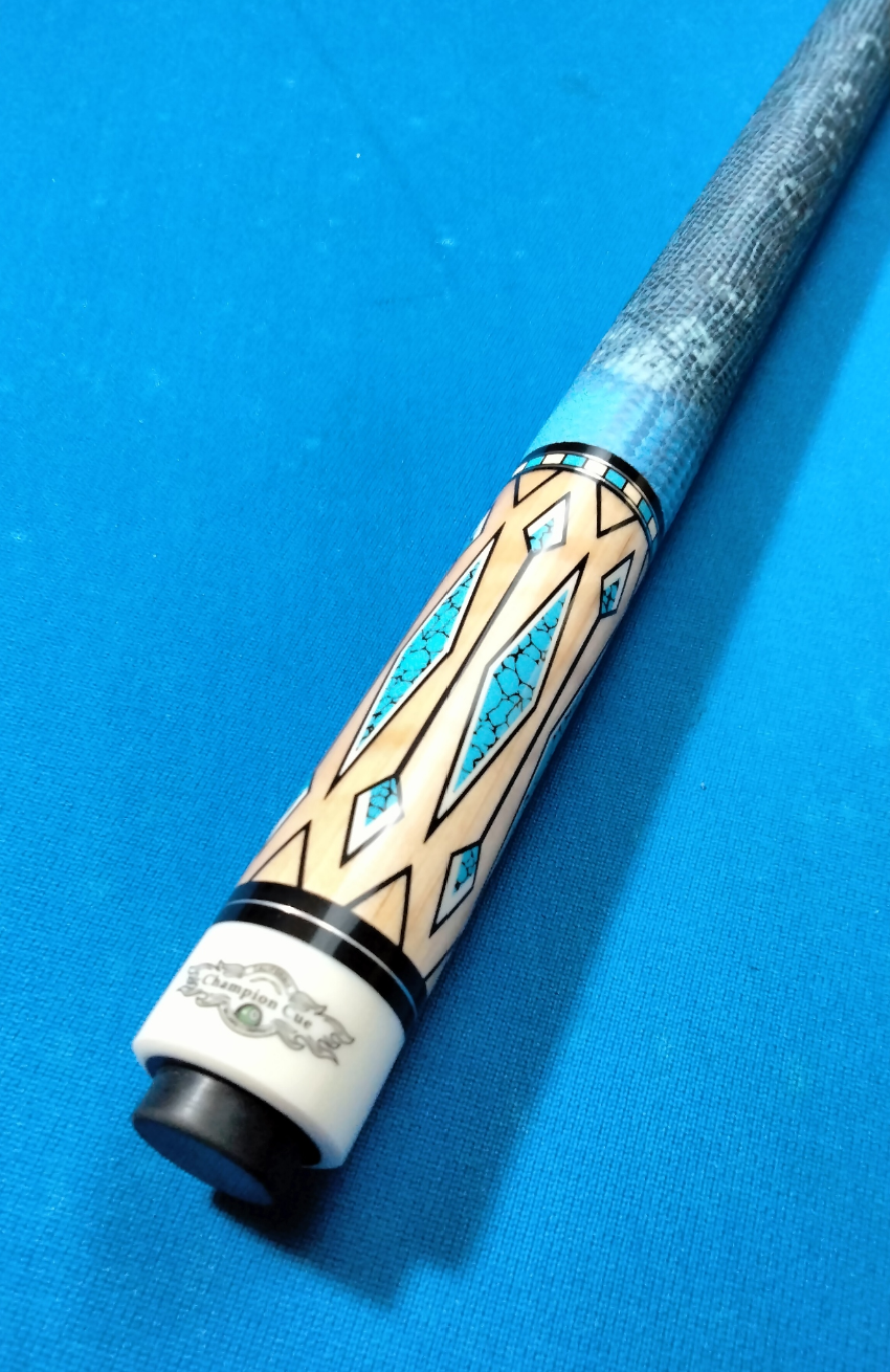 Champion S7-6 Carbon Fiber Pool Cue | 12.4mm Uni-Loc | Tiger Tip