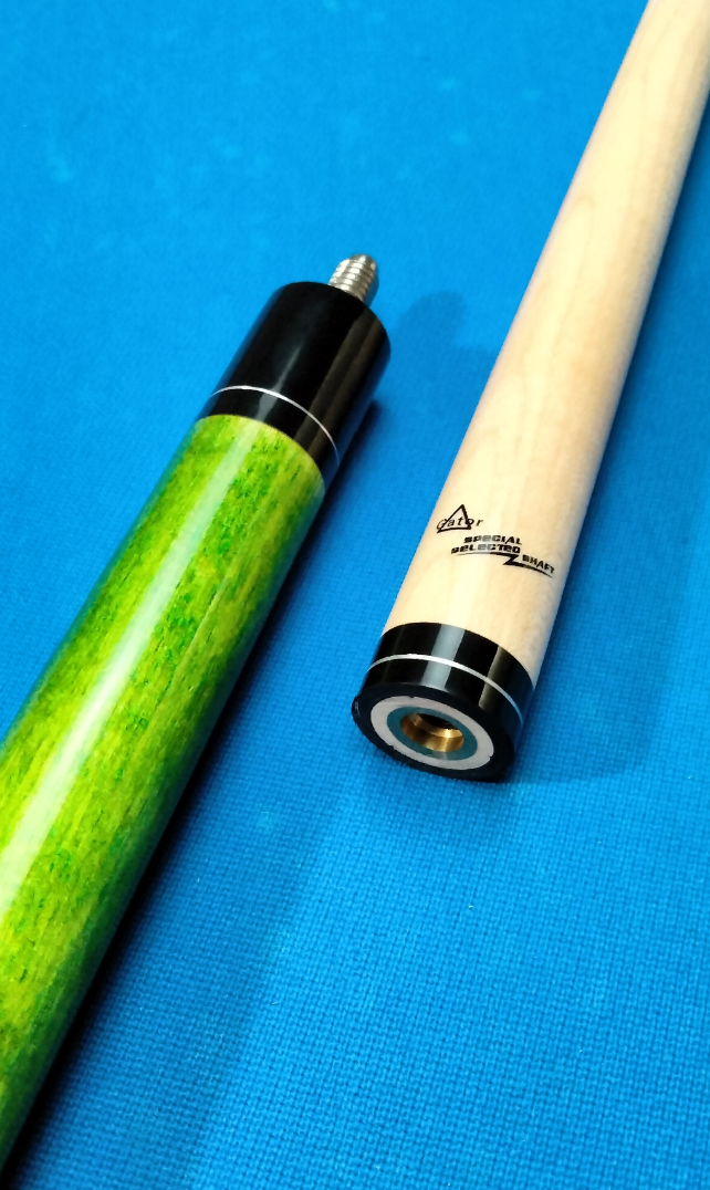 Champion ST14 Pool Cue – Green | 12.5mm Pro Taper Shaft