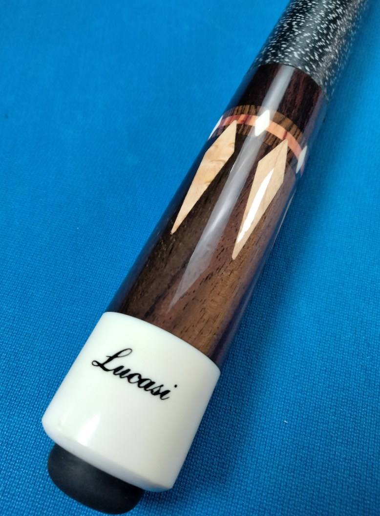 Vintage Lucasi Jeremy Jones signature cue with original shaft