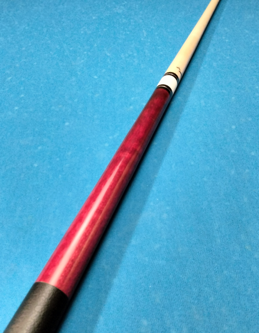 Champion ST14 Pool Cue – Burgundy | 12.5mm Pro Taper Shaft