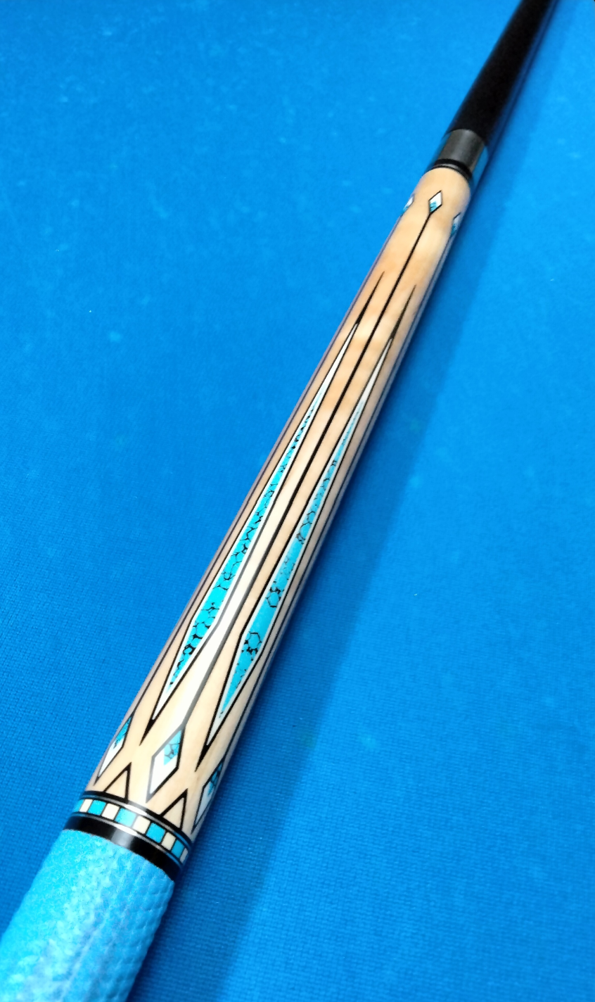 Champion S7-6 Carbon Fiber Pool Cue | 12.4mm Uni-Loc | Tiger Tip