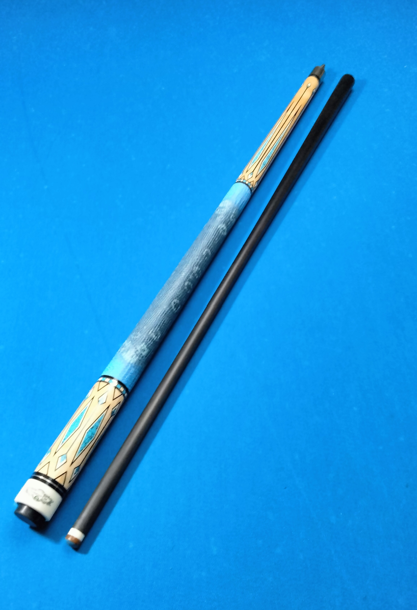 Champion S7-6 Carbon Fiber Pool Cue | 12.4mm Uni-Loc | Tiger Tip