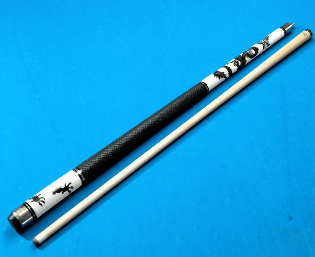 Champion DL2 Ice Dragon 12.5mm Uni-Loc Pool Cue + Joint Protectors