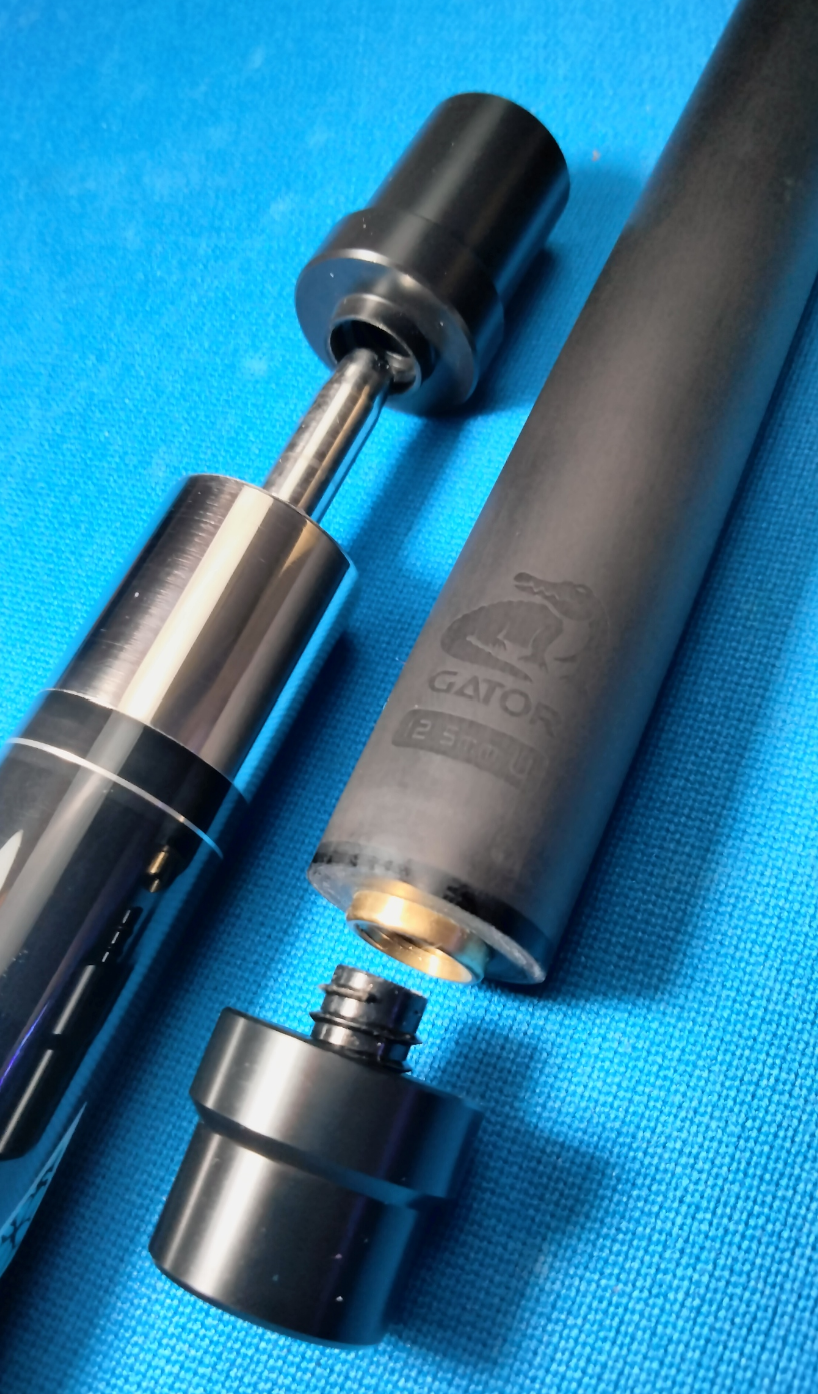 Champion Gator S7-3 Carbon Fiber 12.5mm Uni-Loc Pool Cue