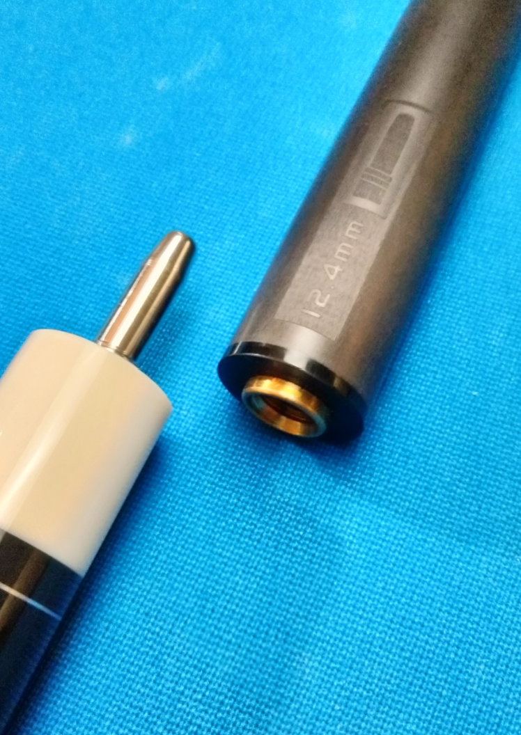 Champion H3 Carbon Fiber Pool Cue | 12.4mm Uni-Loc | Tiger Tip