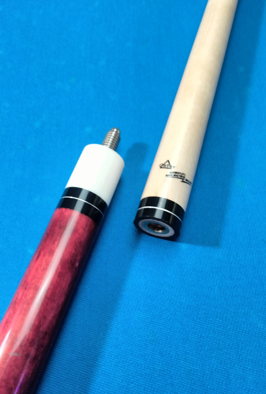 Champion ST14 Pool Cue – Burgundy | 12.5mm Pro Taper Shaft