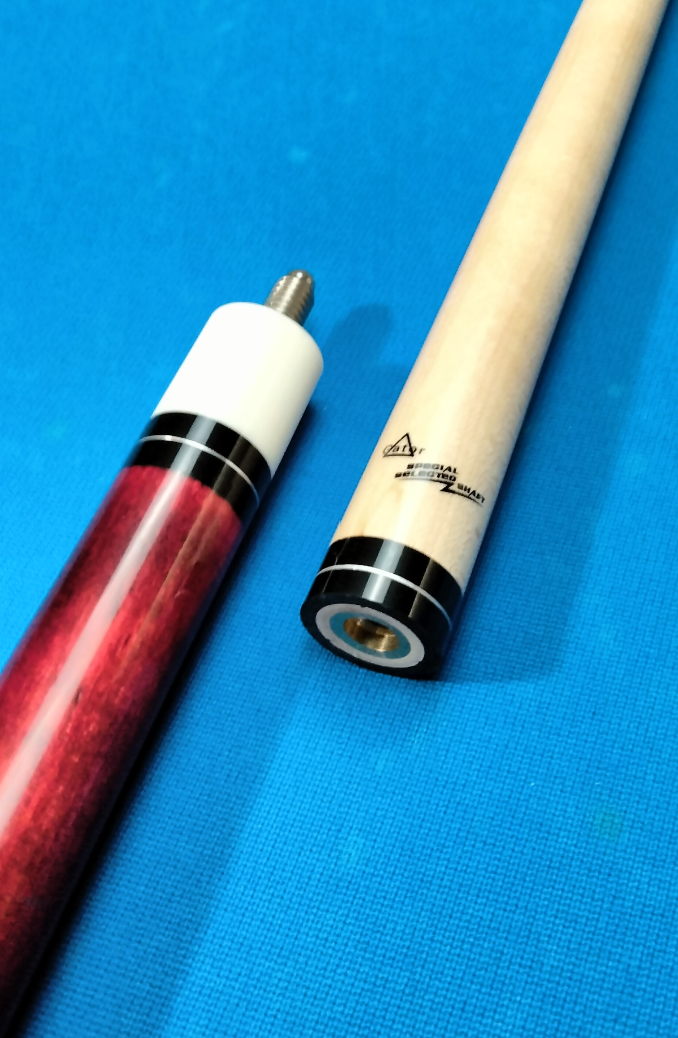 Champion ST14 Pool Cue – Burgundy | 12.5mm Pro Taper Shaft