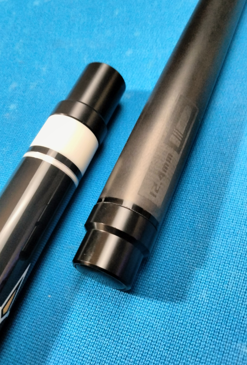 Champion S7-10  12.4mm Carbon Fiber  Uni-Loc Pool Cue