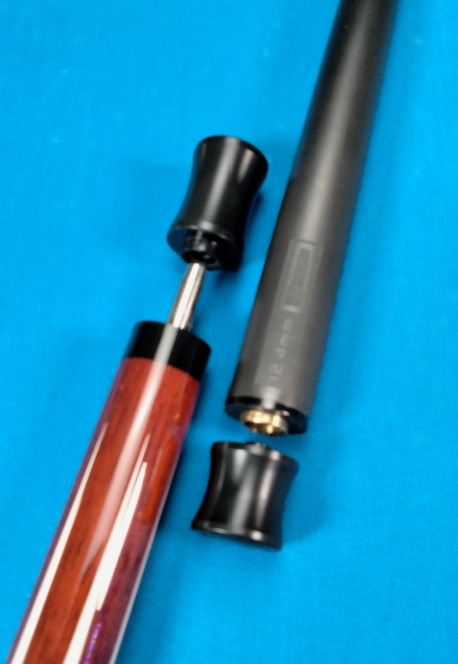 The Jester 12.4mm Carbon Fiber Uni-Loc Pool Cue by Champion