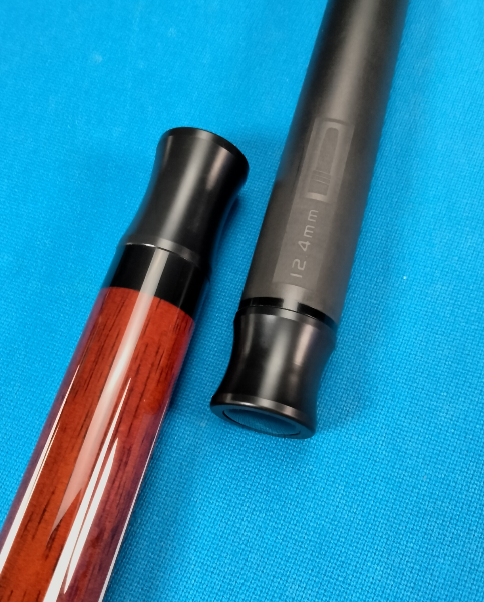 The Jester 12.4mm Carbon Fiber Uni-Loc Pool Cue by Champion