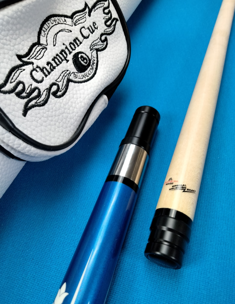 Champion TR5 Pool Cue 12mm – Hard Case, Joint Protectors & Glove Included