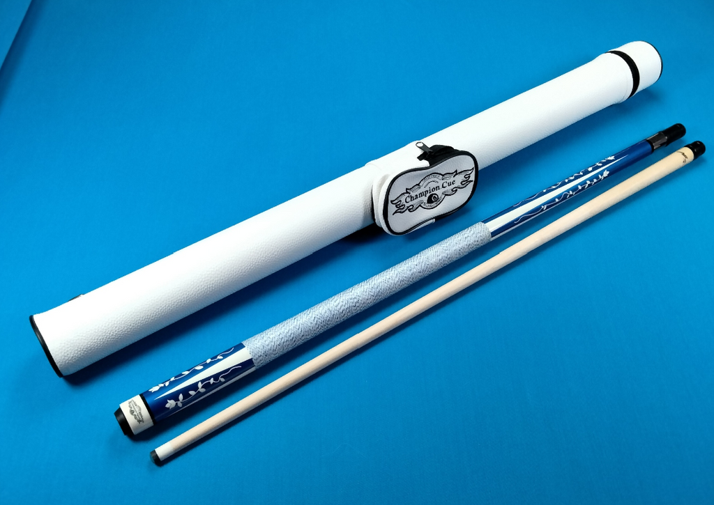 Champion TR5 Pool Cue 12mm – Hard Case, Joint Protectors & Glove Included